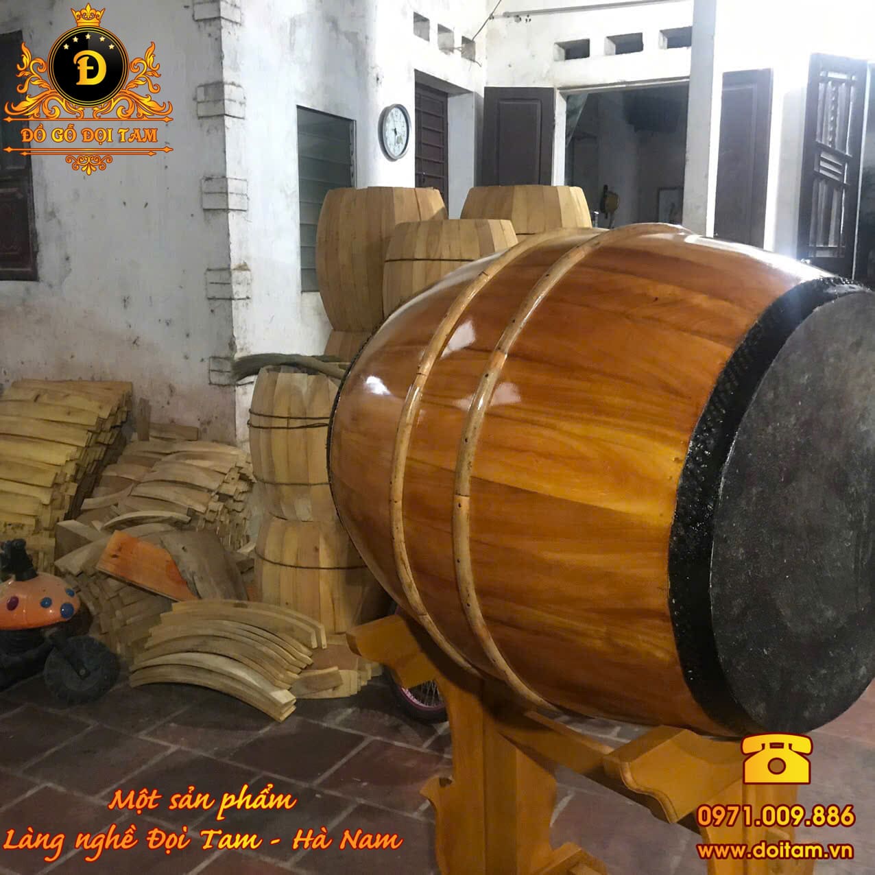 Trống đình chùa loại nhất 70/50