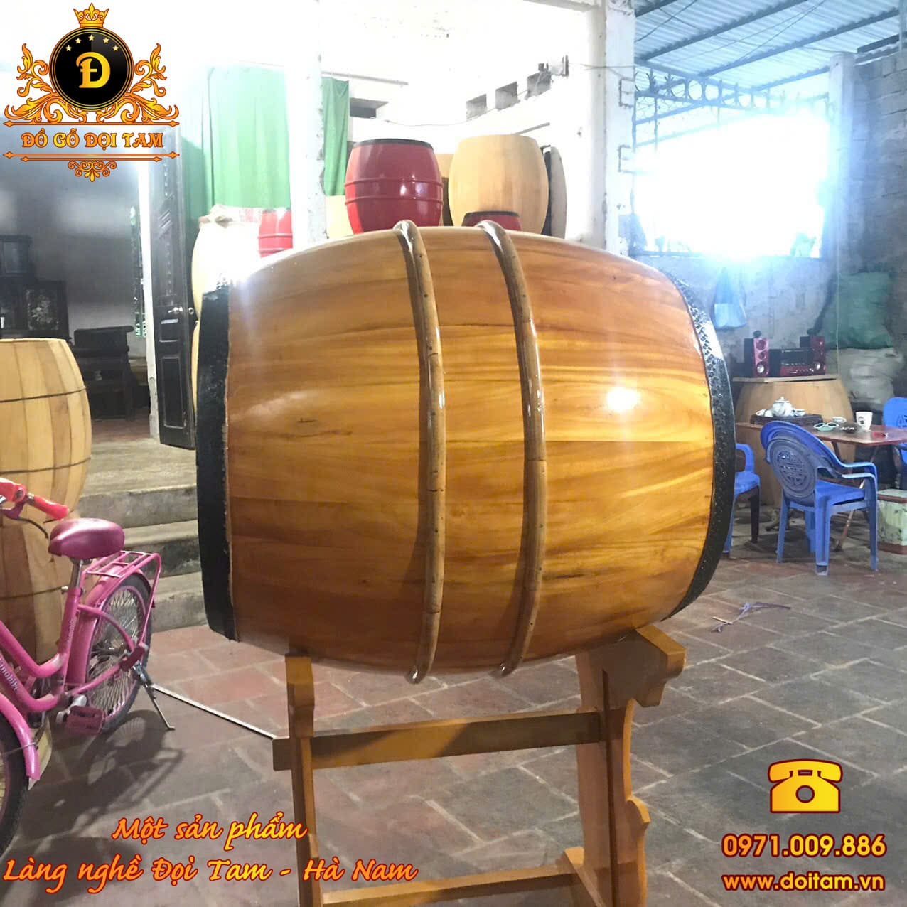 Trống đình chùa loại nhất 70/50