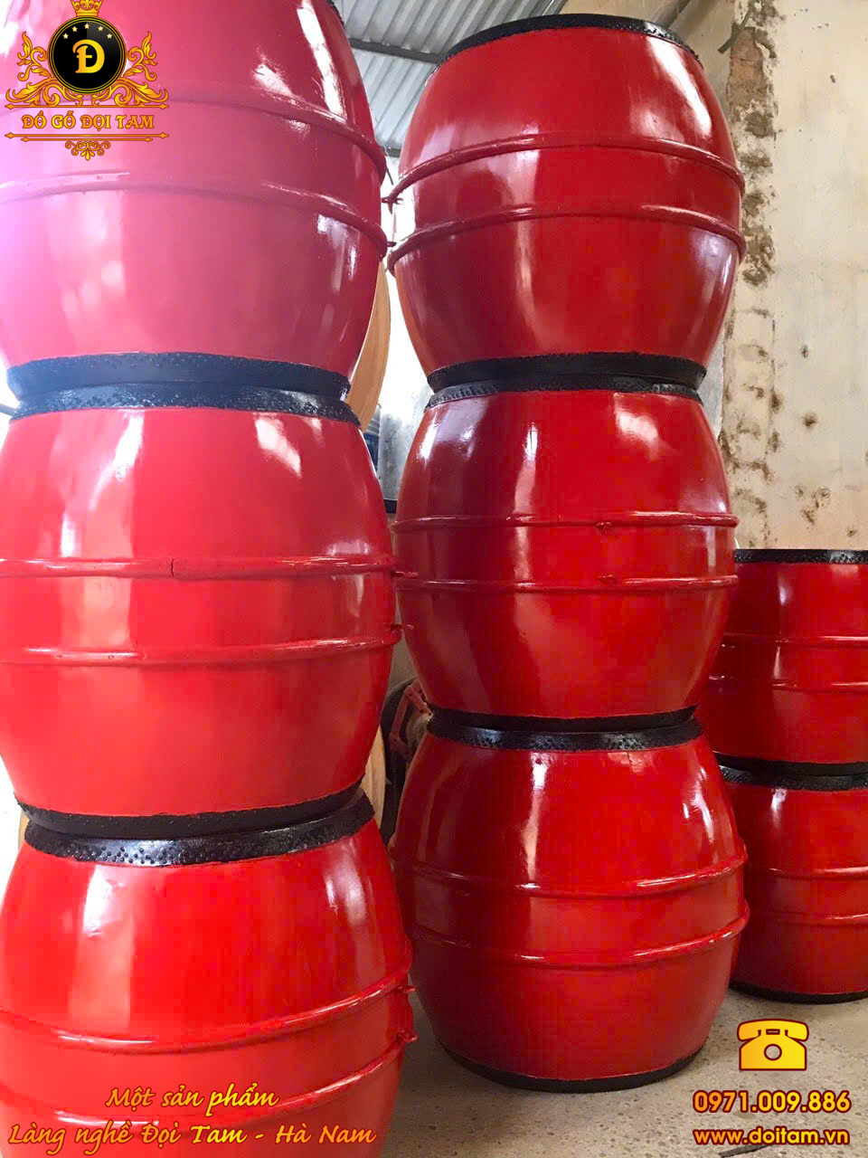 Trống lễ hội 50/40 – Âm vang rộn ràng, khuấy động không khí lễ hội