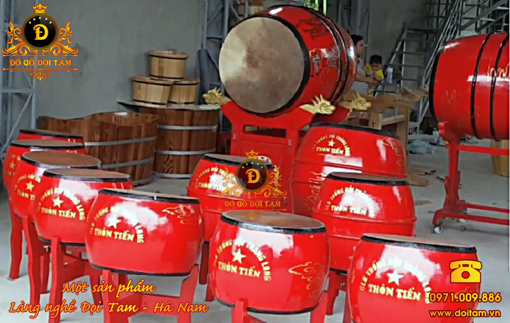 Trống hội cỡ nhỏ 30/30 – Nhỏ gọn nhưng vang dội, phù hợp mọi không gian