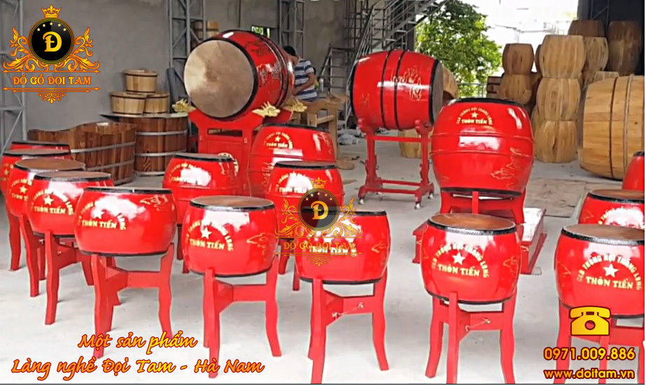 Trống hội cỡ nhỏ 30/30 – Nhỏ gọn nhưng vang dội, phù hợp mọi không gian