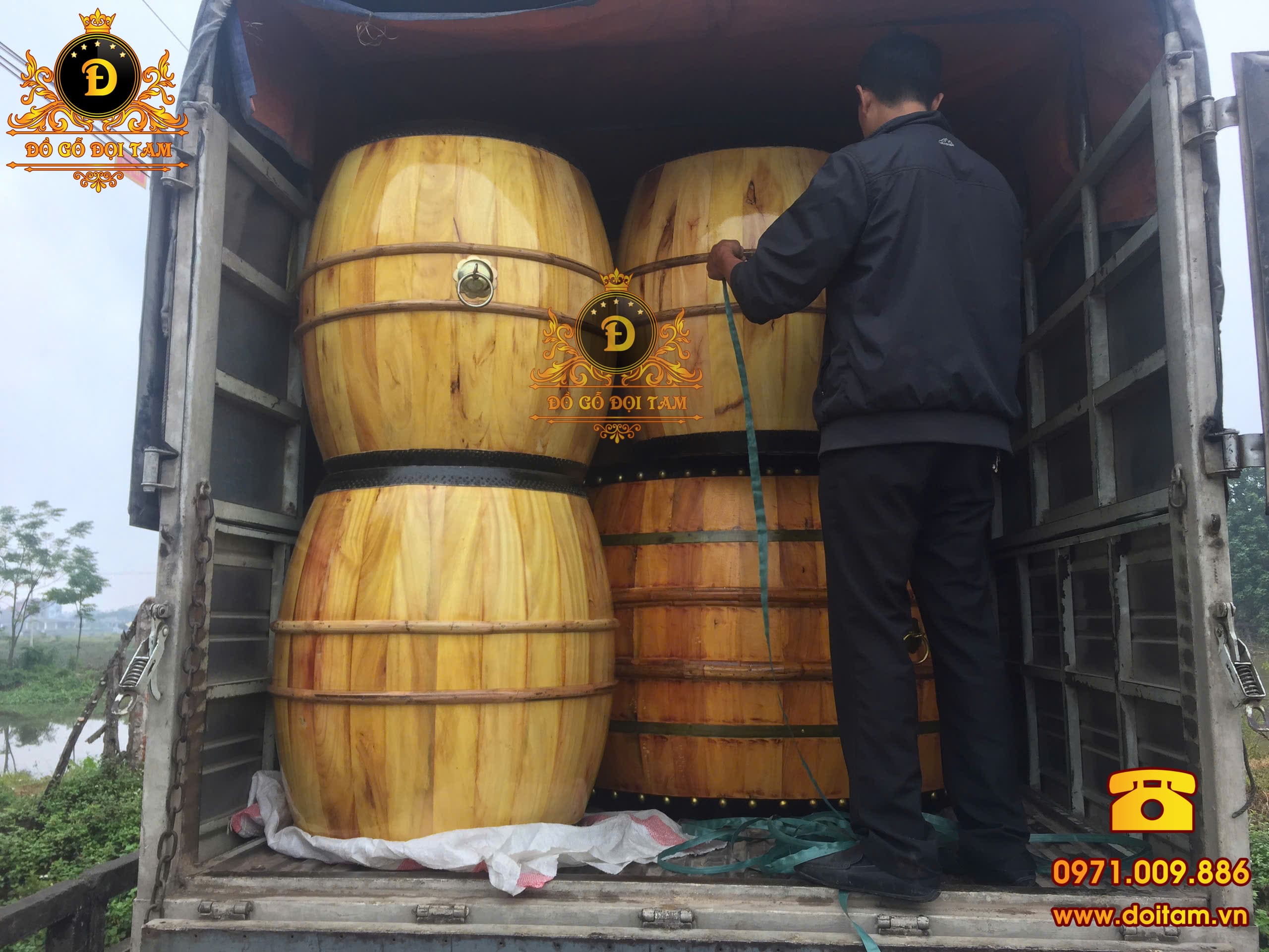 Trống hội cao cấp mộc phủ PU 80/60 – Âm vang mạnh mẽ cho mọi lễ hội truyền thống