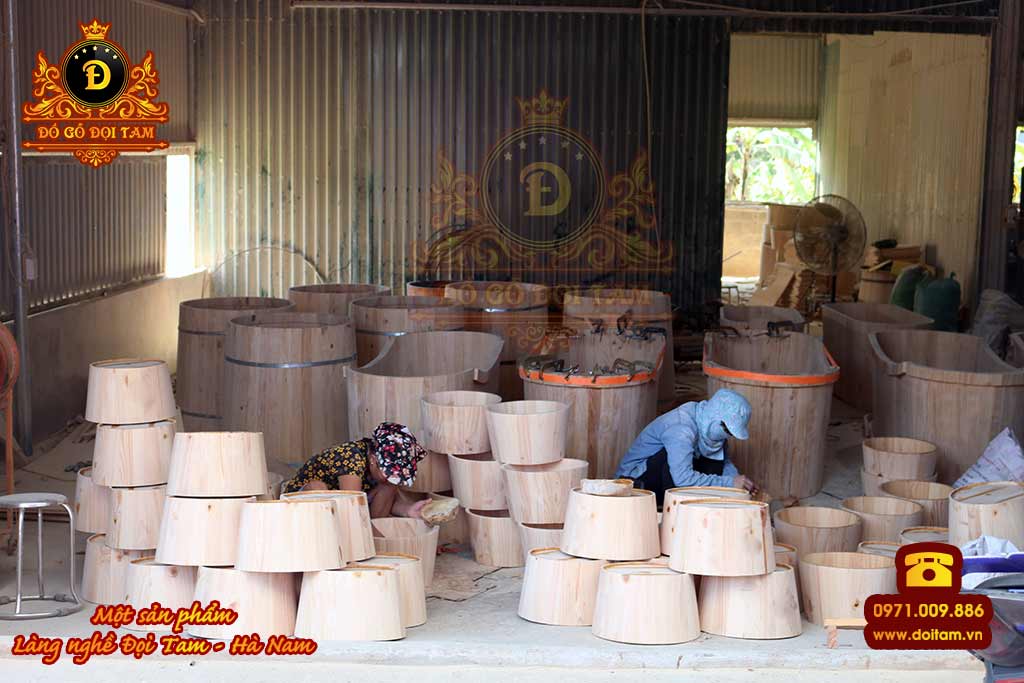 Cơ sở sản xuất chậu gỗ tại Bà Rịa – Vũng Tàu