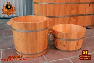 Chậu gỗ ngâm chân cỡ lớn
